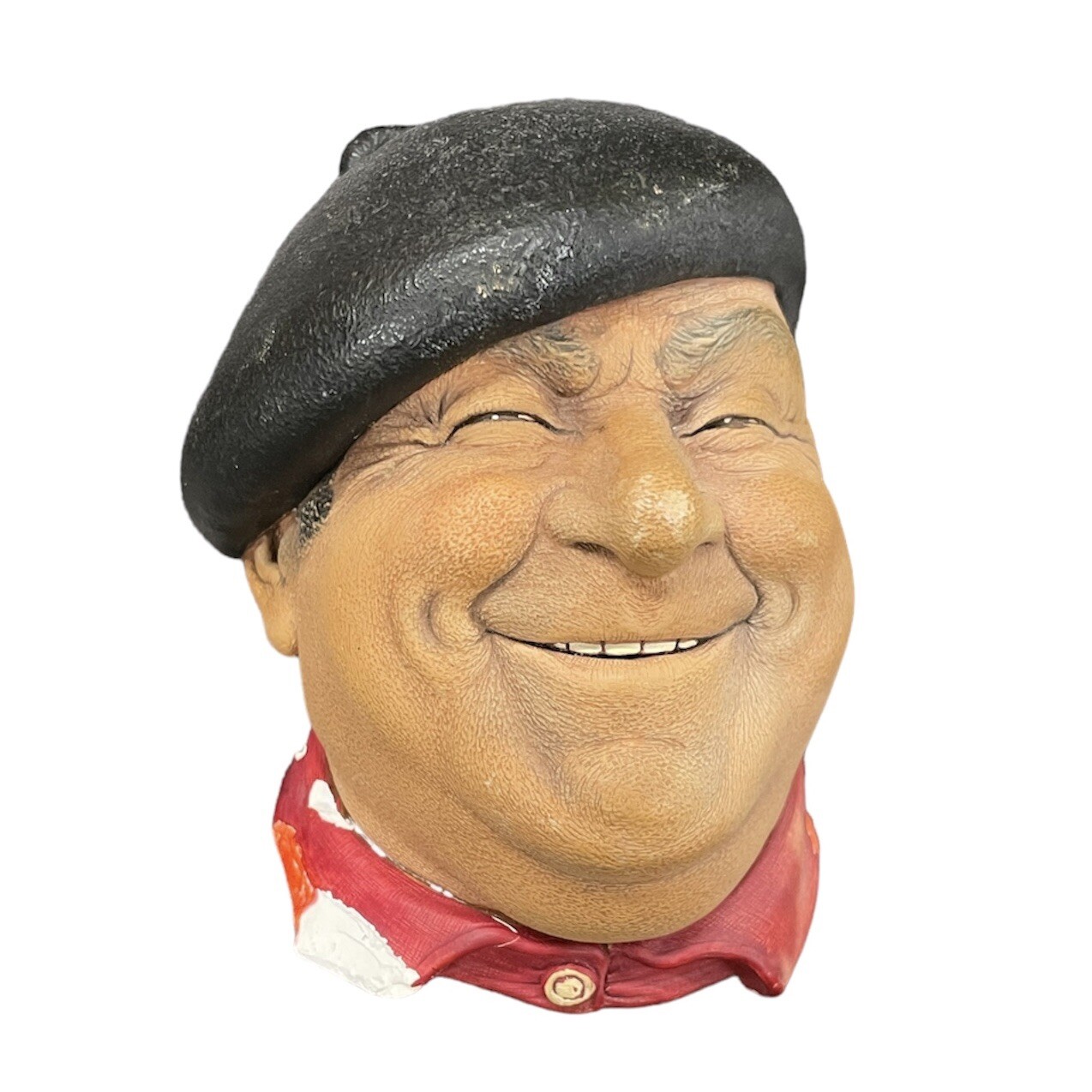 Collectible Bossons Chalkware Head #89 Pierre Frenchman Congleton England 1971 Collectible Bossons Chalkware Head #89 Pierre Frenchman Congleton England 1971