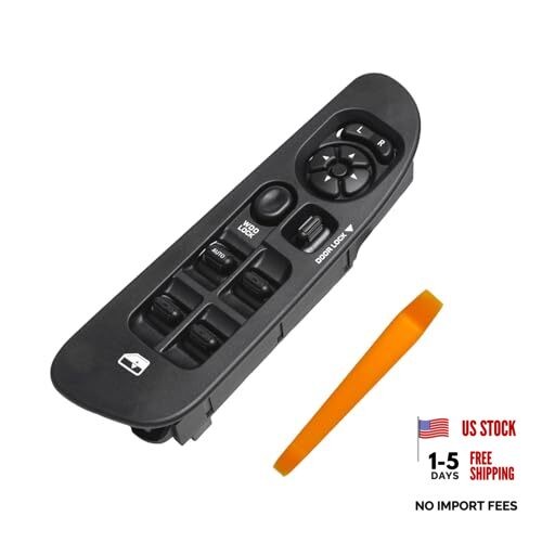 56049805AB Master Power Window Switch and Bezel Compatible with 2002-2009