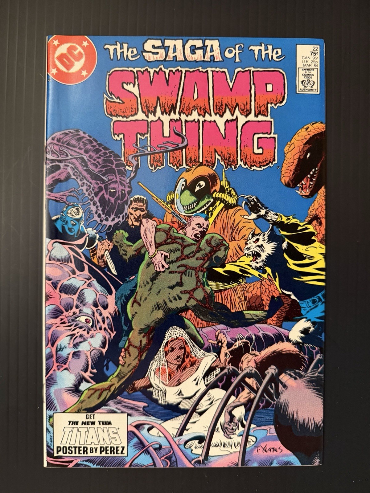 The Saga of Swamp Thing #22 (DC Comics March 1984) VF