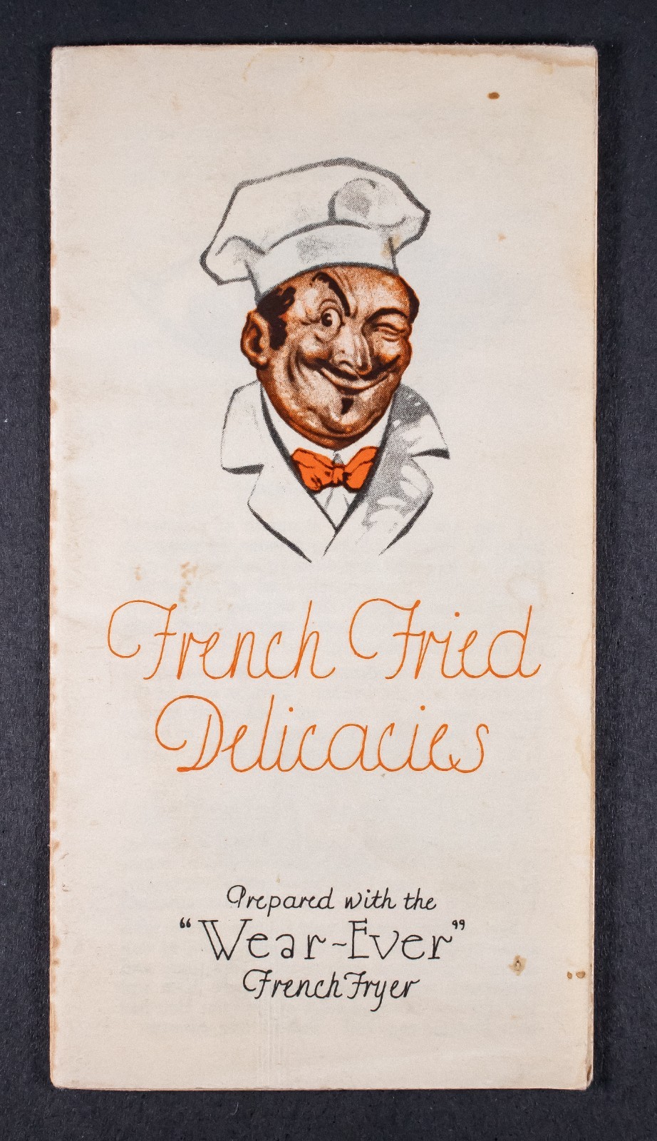 Vintage Wear-Ever Manual Recipe Foldout Booklet French Fryer 1926 FORM-526 Vintage Wear-Ever Manual Recipe Foldout Booklet French Fryer 1926 FORM-526