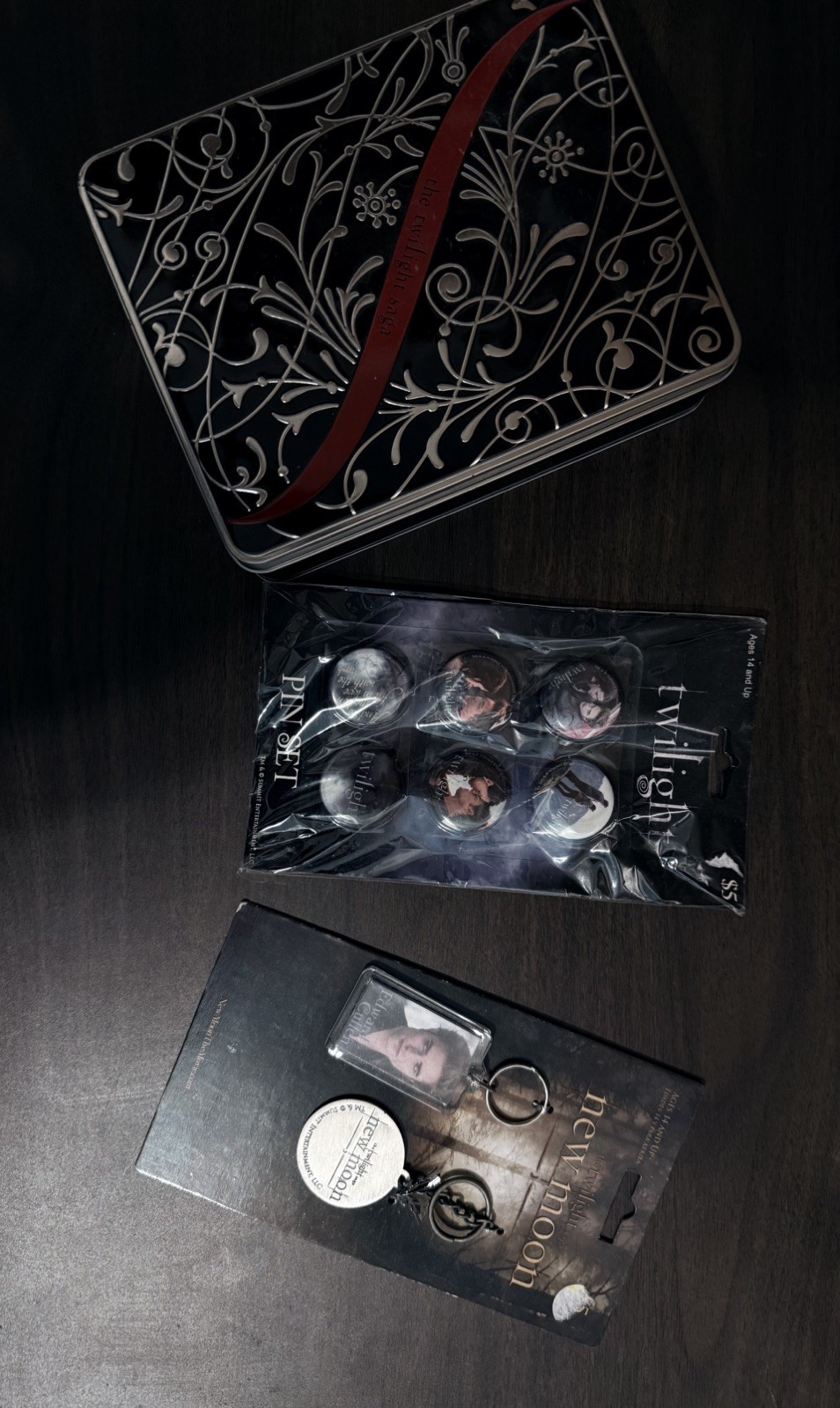 Twilight Diary And Pin Lot