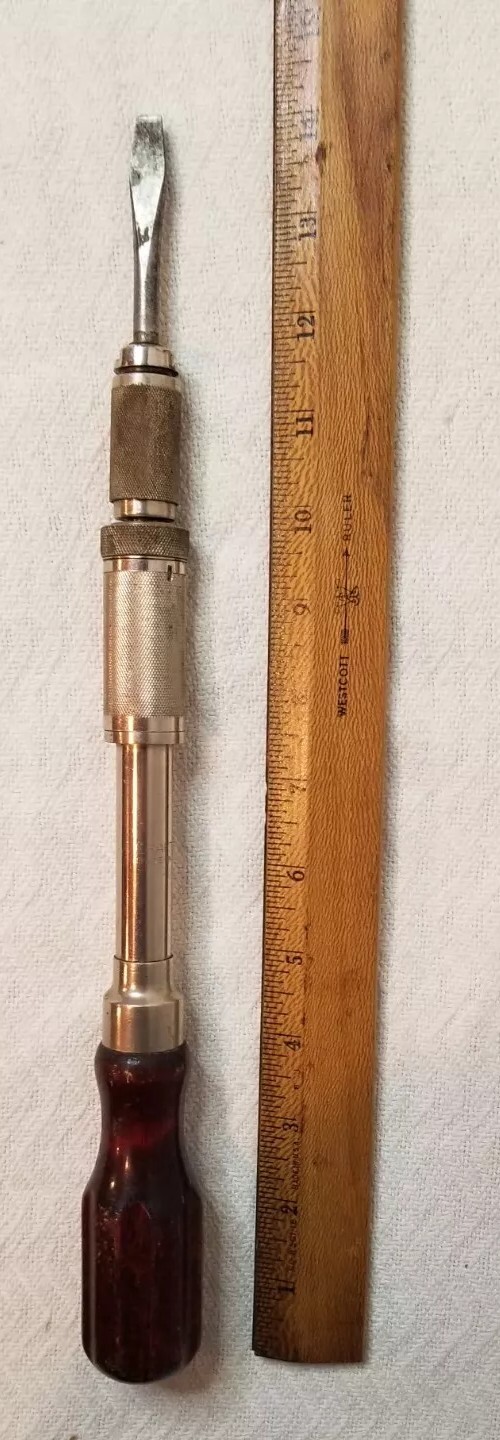 Vintage CRAFTSMAN Yankee ~ 1071 Style ~ Reversible Push Drill Driver Vintage CRAFTSMAN Yankee ~ 1071 Style ~ Reversible Push Drill Driver