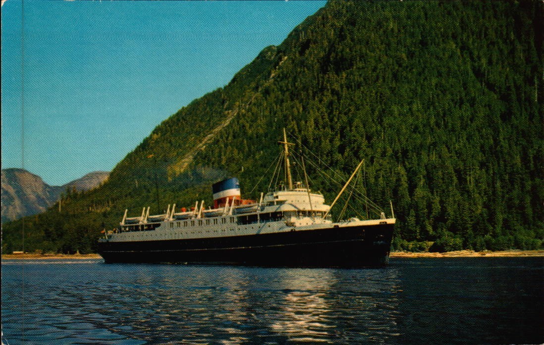 Vintage Postcard SS Prince George Canadian National Steamships\' Cruise Ship