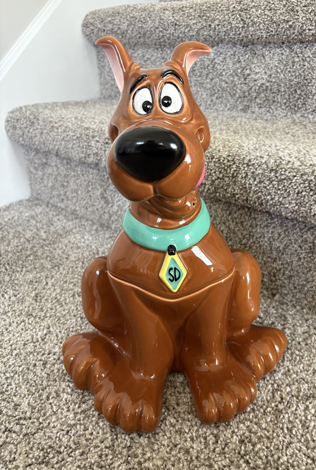 Scooby-Doo Vintage Cookie Jar Cartoon Network (1997) Warner Bros Store Great Con Scooby-Doo Vintage Cookie Jar Cartoon Network (1997) Warner Bros Store Great Con