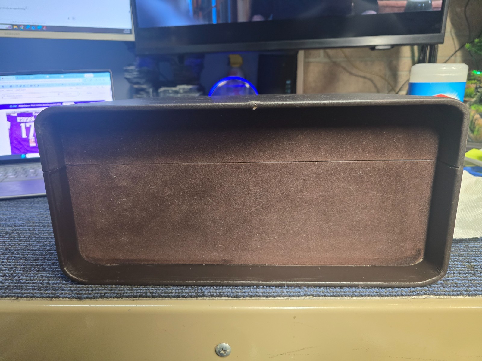 CAO CX2 Cigar Humidor Brown Leather Cigar Box Limited Edition EMPTY CAO CX2 Cigar Humidor Brown Leather Cigar Box Limited Edition EMPTY