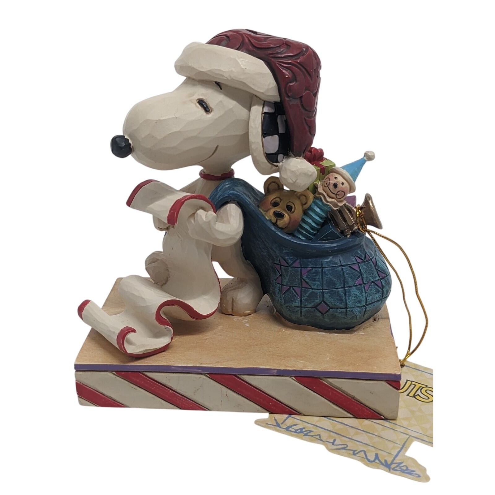Peanuts - Checking It Twice Figurine - 6010323 - Jim Shore