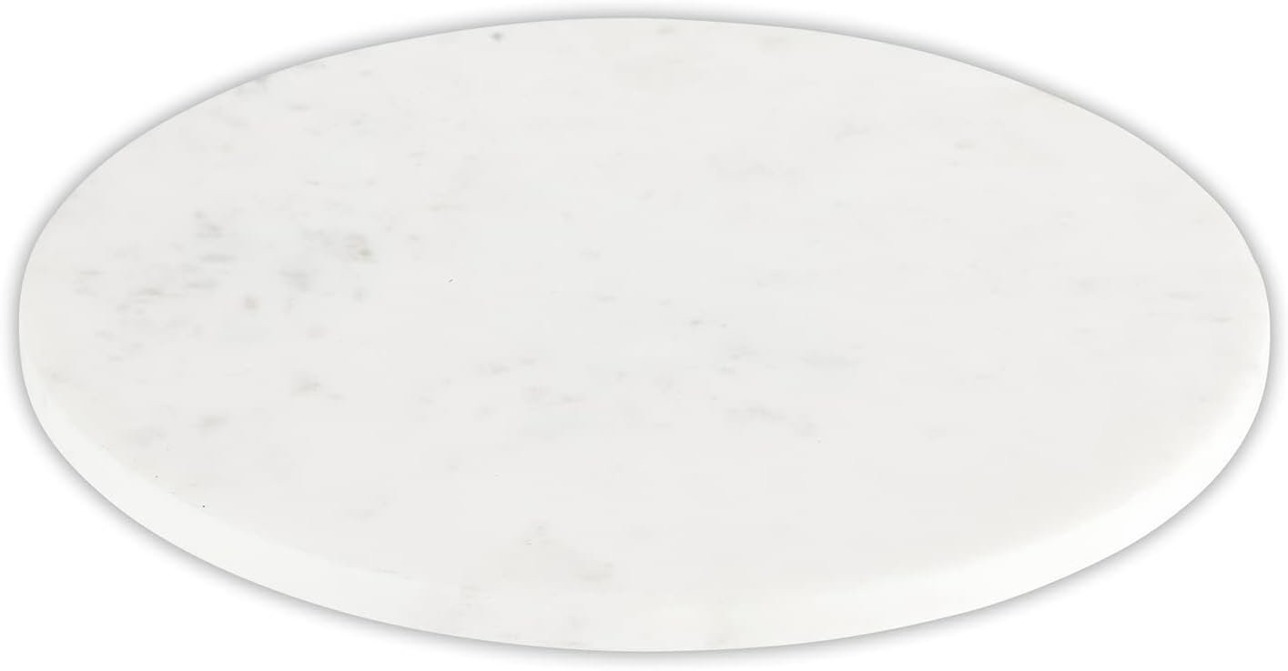 1108 - Santa Barbara Design Studio Table Sugar Marble Lazy Susan, 14-Inch Diamet 1108 - Santa Barbara Design Studio Table Sugar Marble Lazy Susan, 14-Inch Diamet
