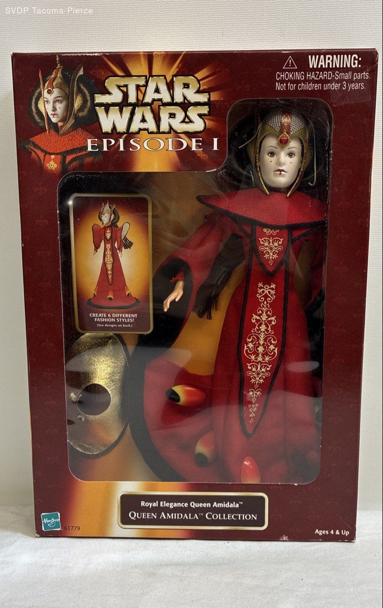 Star Wars Episode 1 Royal Elegance Queen Amidala Doll 1998 Hasbro NIB Star Wars Episode 1 Royal Elegance Queen Amidala Doll 1998 Hasbro NIB