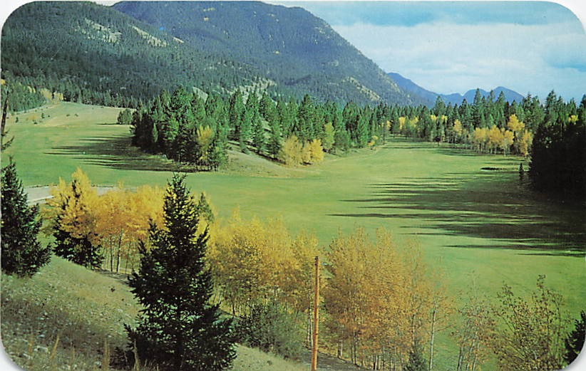 Postcard Canada: Golf and Country Club, Radium Hot Springs, BC Postcard Canada: Golf and Country Club, Radium Hot Springs, BC