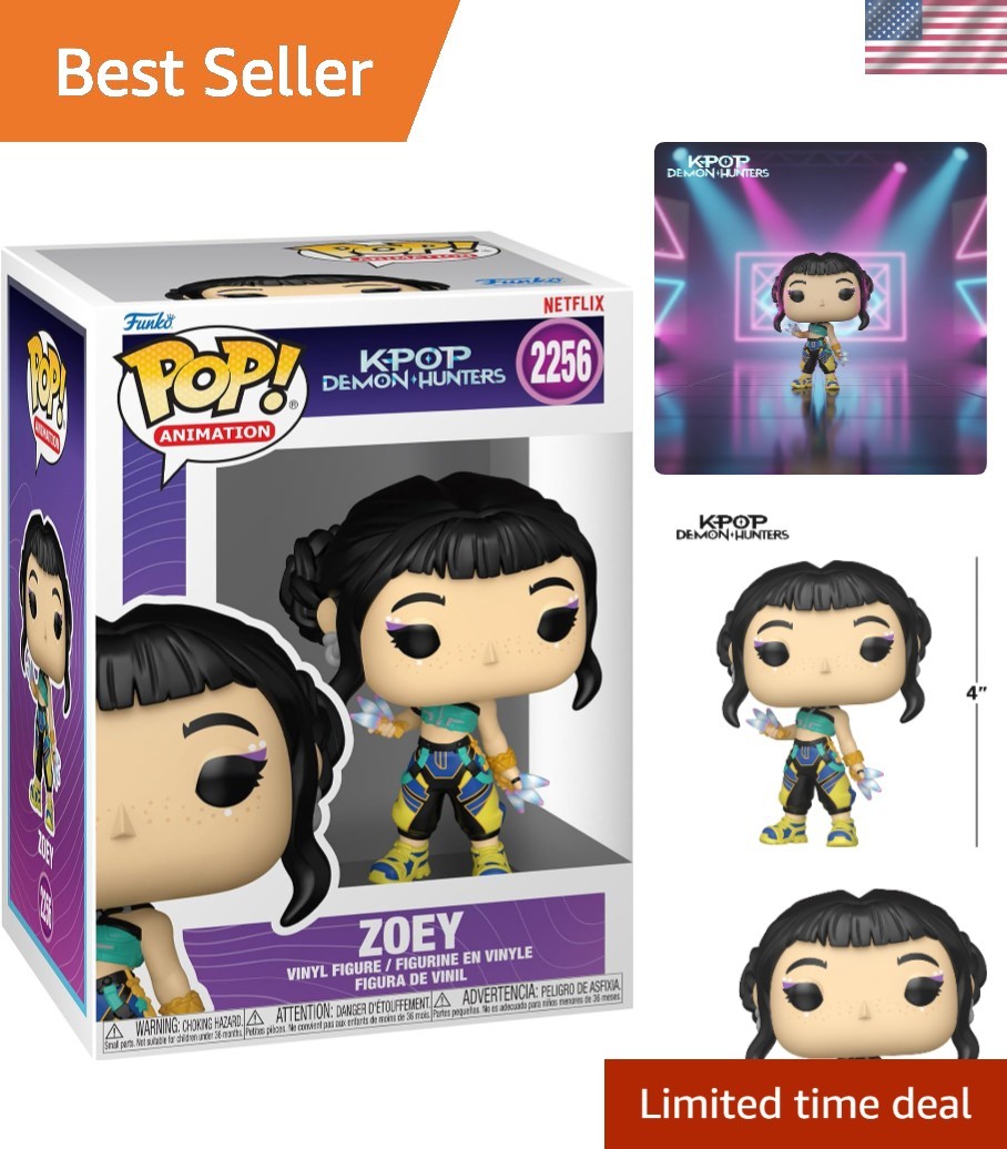 POP Animation: Netflix Netflix Kpop Demon Hunters - Zoey POP Animation: Netflix Netflix Kpop Demon Hunters - Zoey