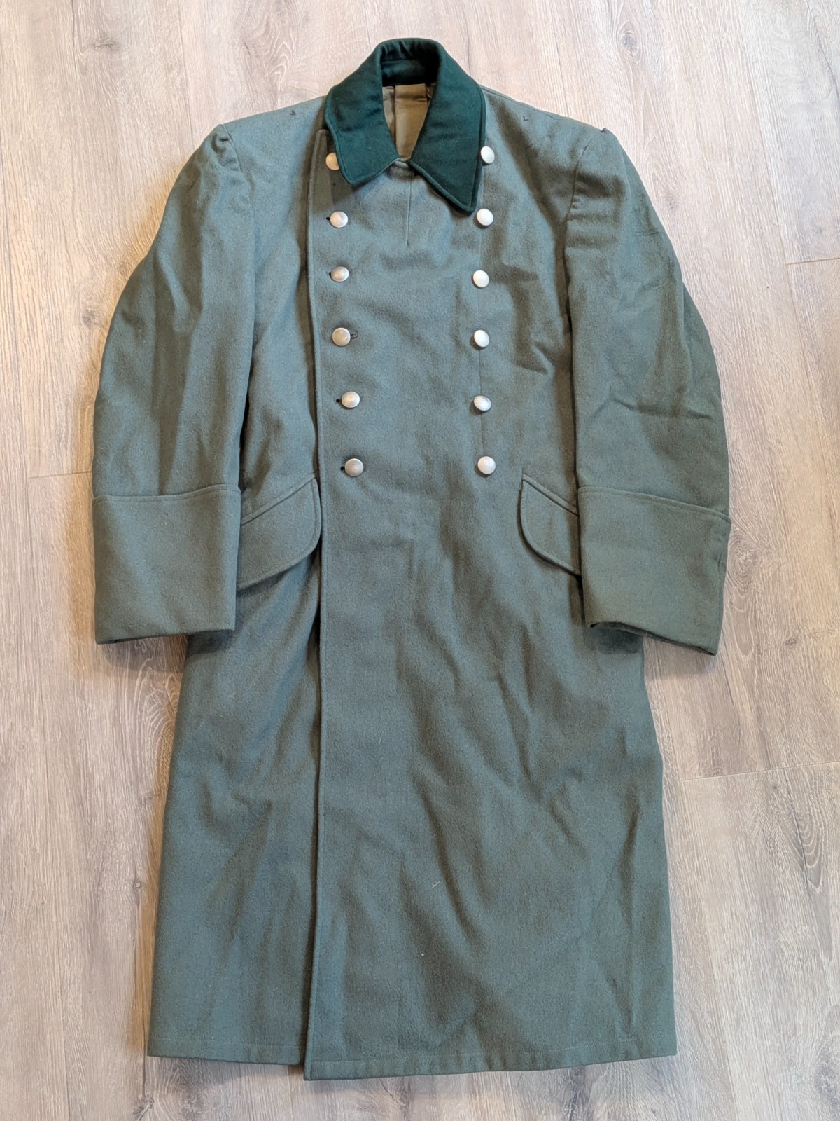 WW2 German Overcoat Officer High Quality (Size 34 Chest)