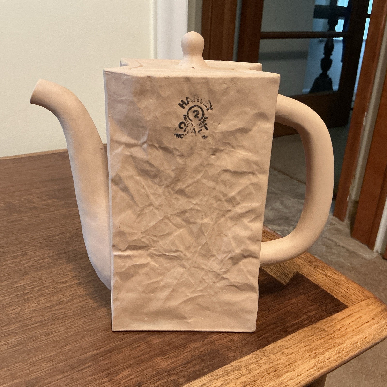 Vintage Michael Harvey Teapot Paper Bag 80’s Pop Art Rare~See description Vintage Michael Harvey Teapot Paper Bag 80’s Pop Art Rare~See description
