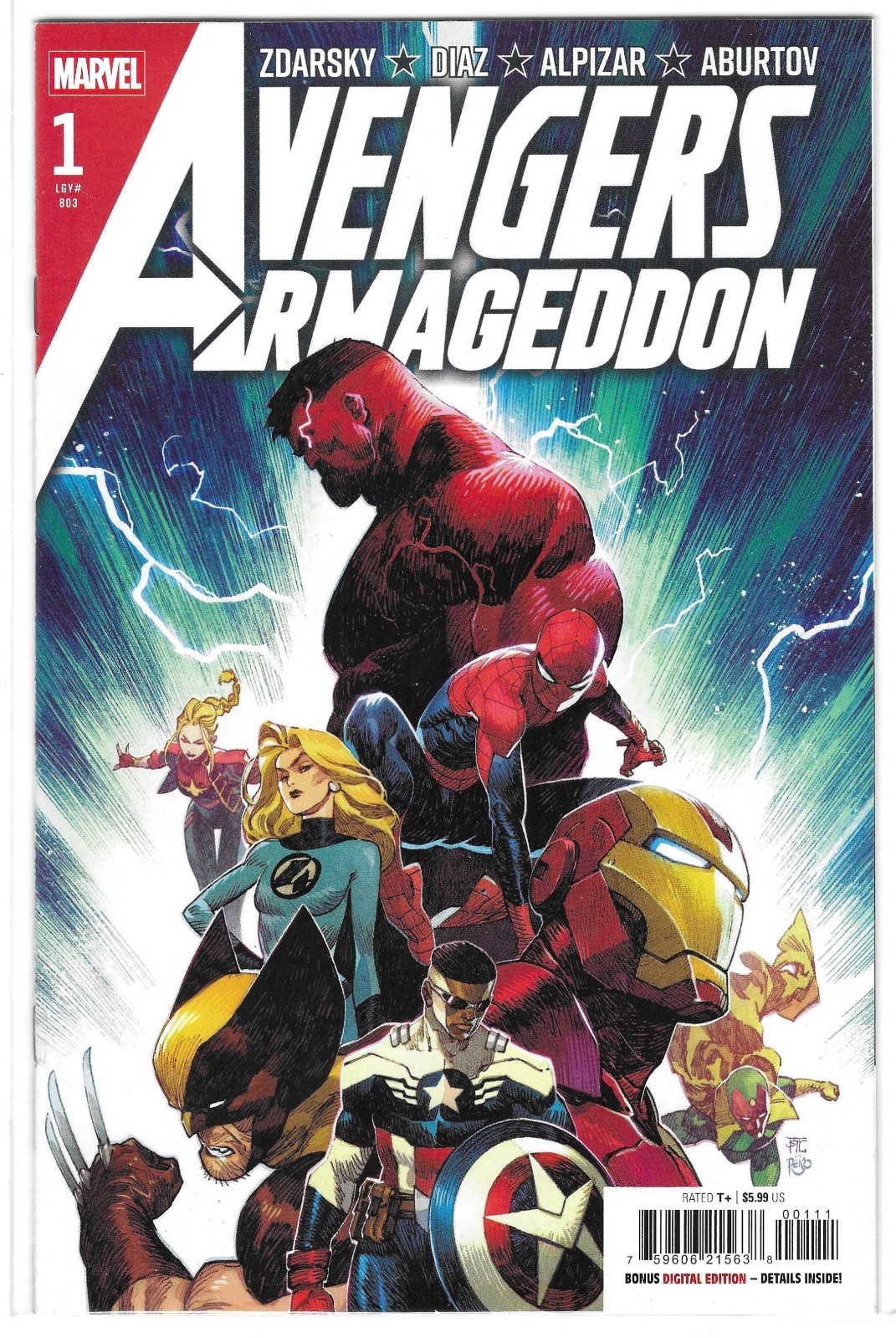 Avengers: Armageddon #1 Main Cover No Card First Printing NM Avengers: Armageddon #1 Main Cover No Card First Printing NM
