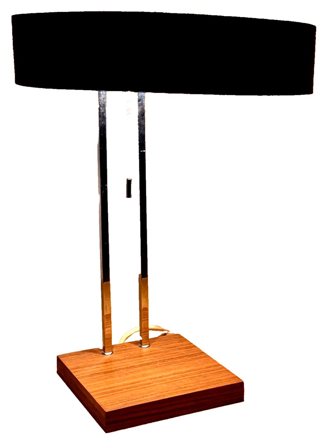 Hillebrand Bauhaus Germany Saucer UFO Desk Lamp Light Vtg Kalff Kaiser Dell Mcm