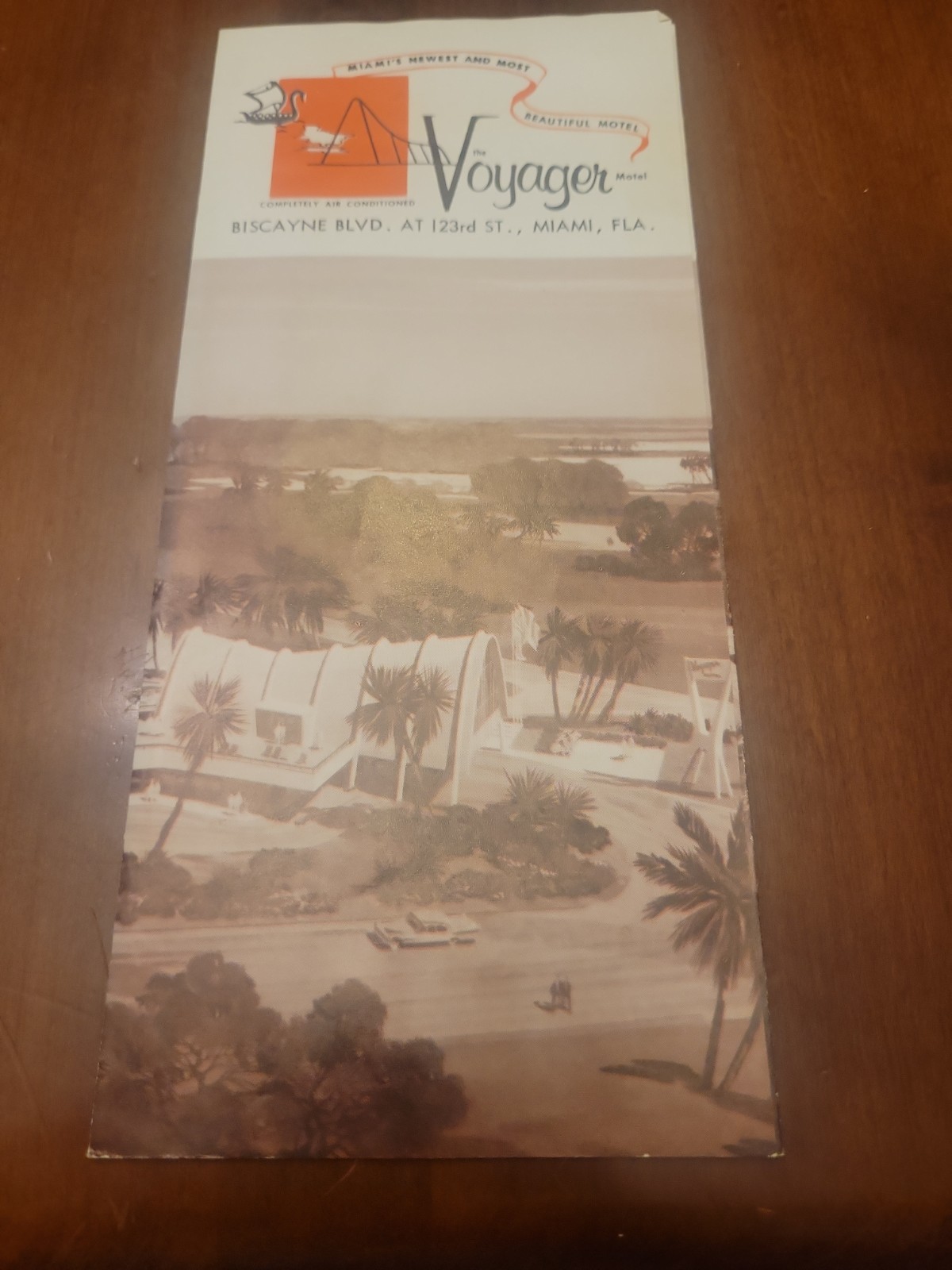 Voyager Motel Miami Florida Vintage Brochure Voyager Motel Miami Florida Vintage Brochure