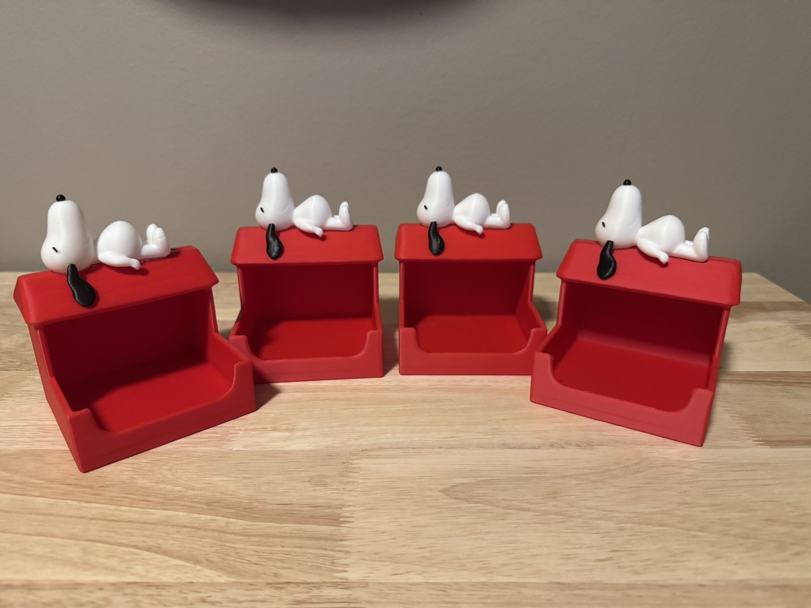 Snoopy Post It Note Holder Sticky Note 3d print