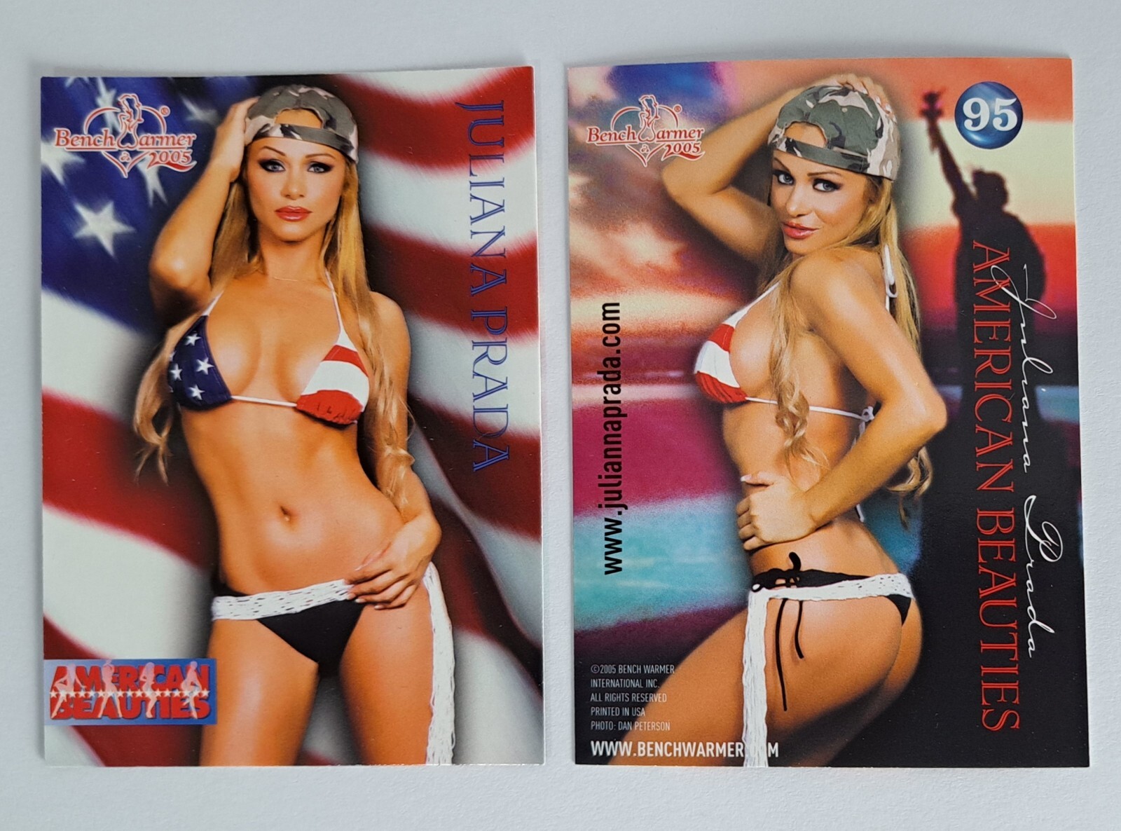 Juliana Prada American Beauties Bench Warmer 2005 Card # 95 Juliana Prada American Beauties Bench Warmer 2005 Card # 95