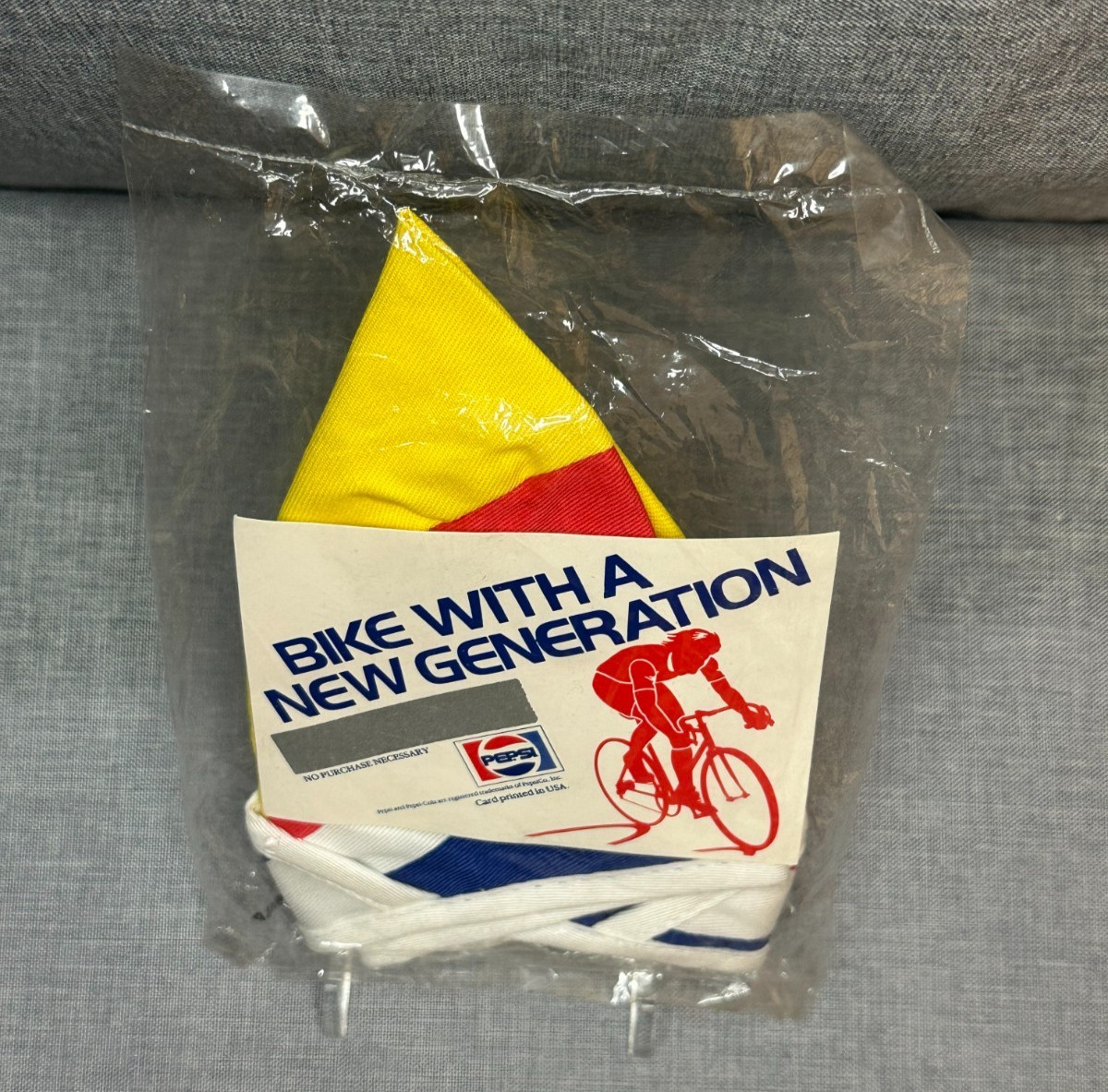 NOS 1980's Pepsi Cycling Hat Bicycling cap Bike with a New Generation NOS 1980's Pepsi Cycling Hat Bicycling cap Bike with a New Generation