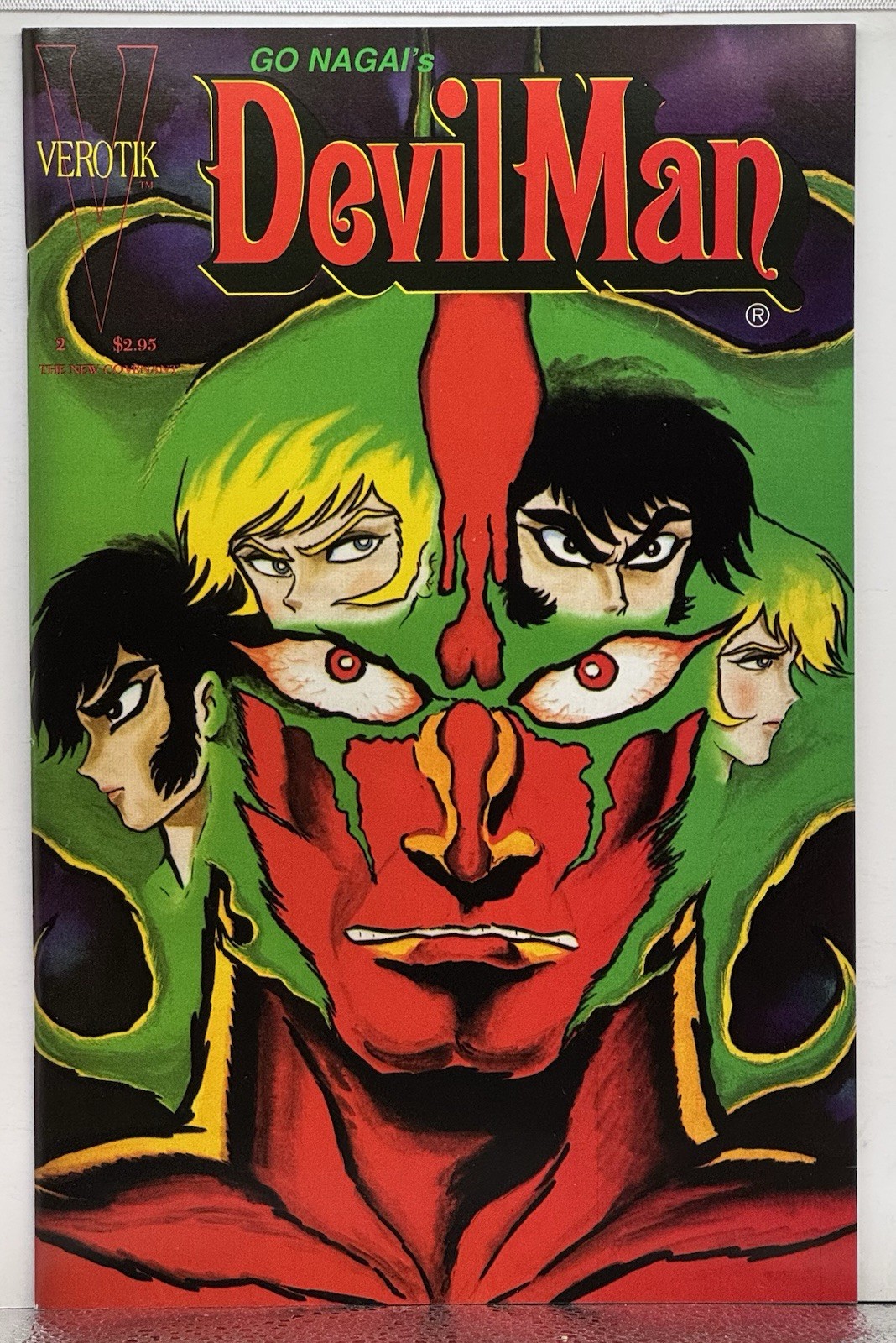 Devilman #2 NM-; Verotik | Go Nagai . Glen Danzig Devilman #2 NM-; Verotik | Go Nagai . Glen Danzig