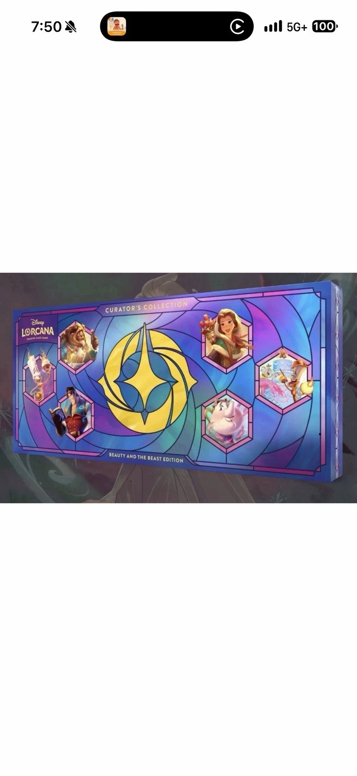 Beauty And The Beast Curator Collection Box Presale 10/16/26
