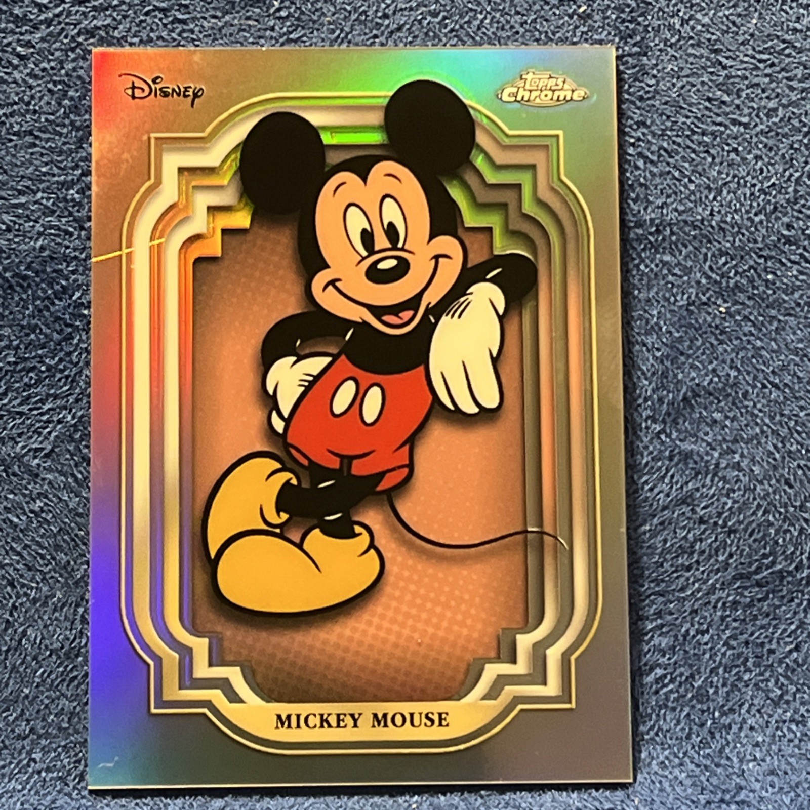 2024 Topps Chrome Mickey Mouse Refractor  1