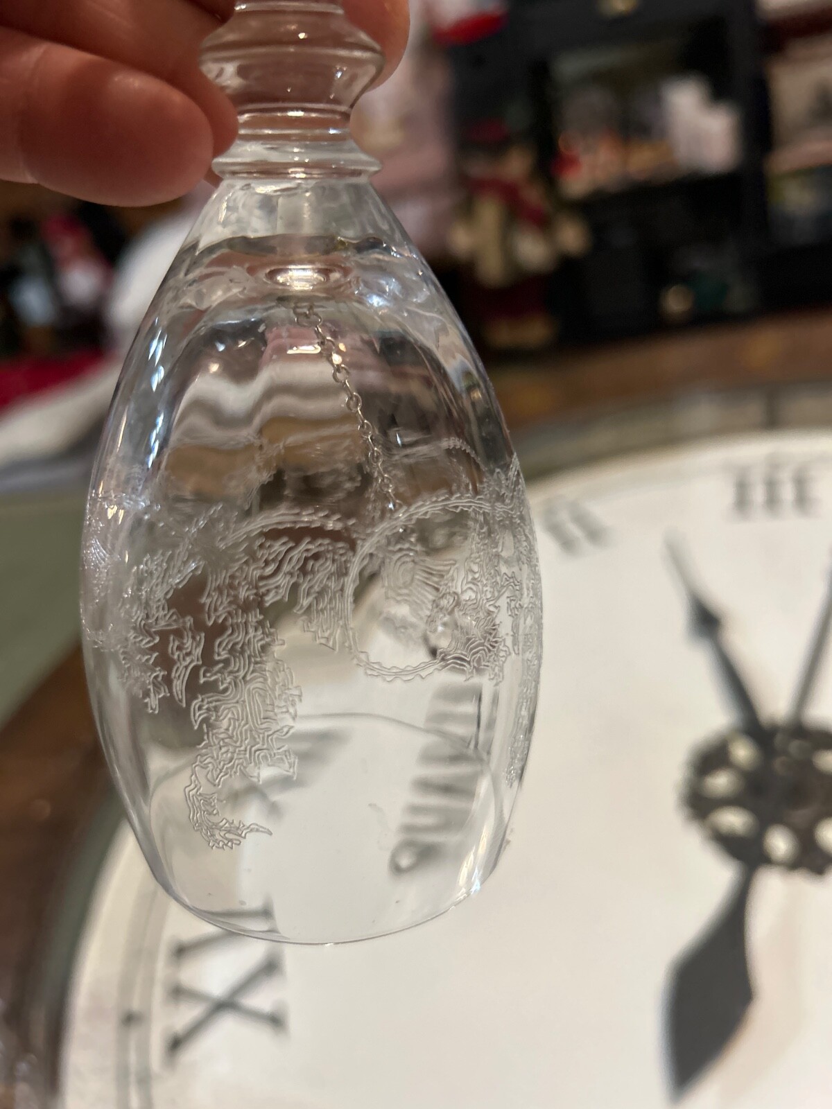 Clear crystal 6\
