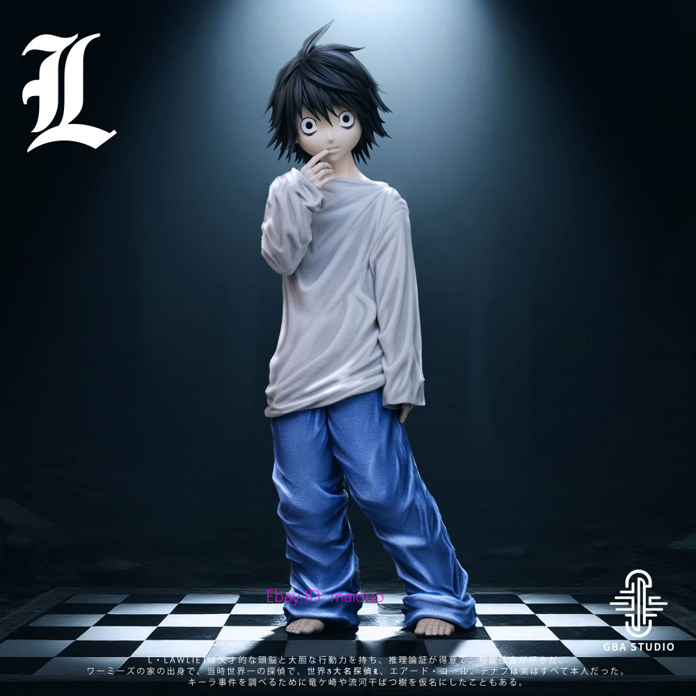 L·Lawliet Resin GBA Studio Death Note Figurine Statue 25.5cm Model IN STOCK