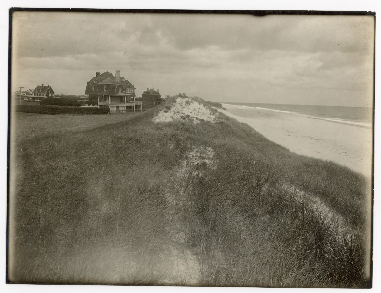 Southhampton Dunes - Beach Cottage Long Island - Vintage Photo
