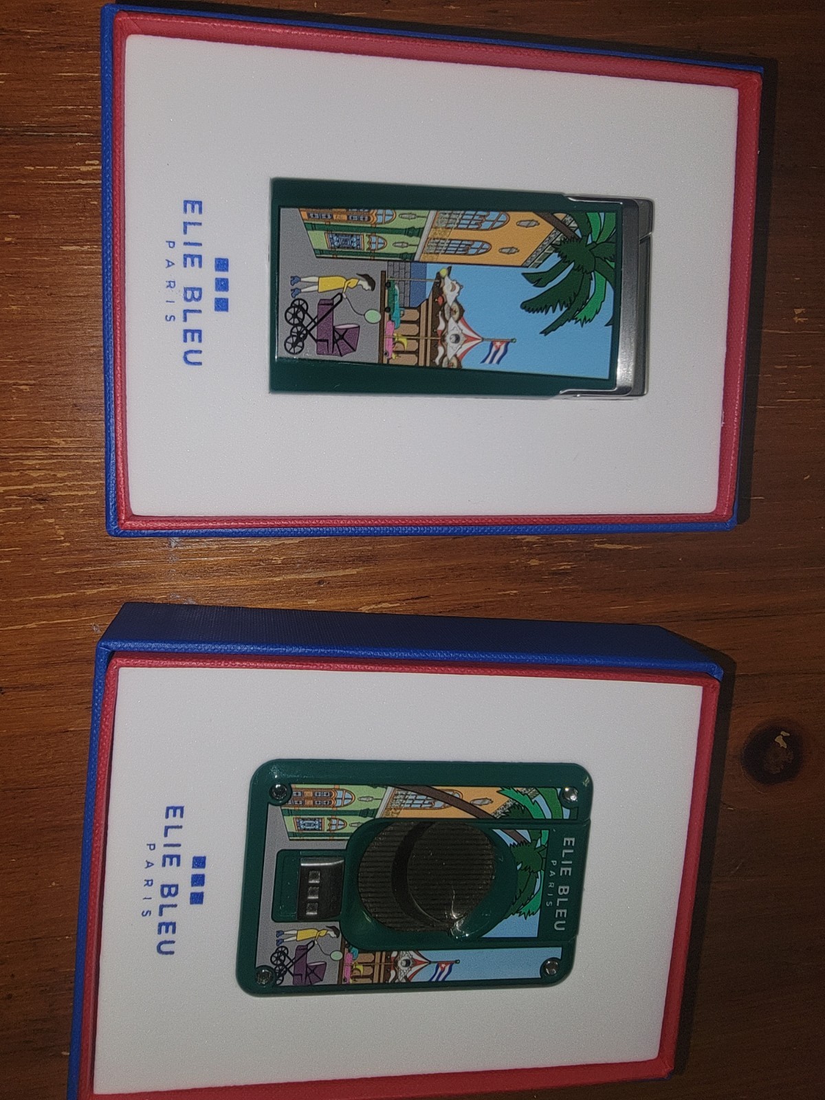 Elie Bleu Lighter and Cigar Cutter