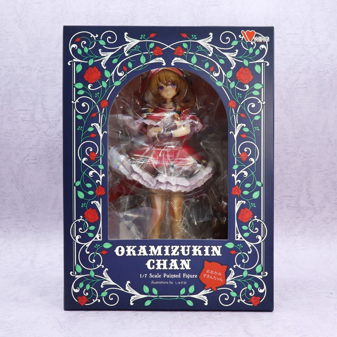 Shugao's illustration Okamizukin chan 9.1in 1/7 Figure PVC Statue WING Japan