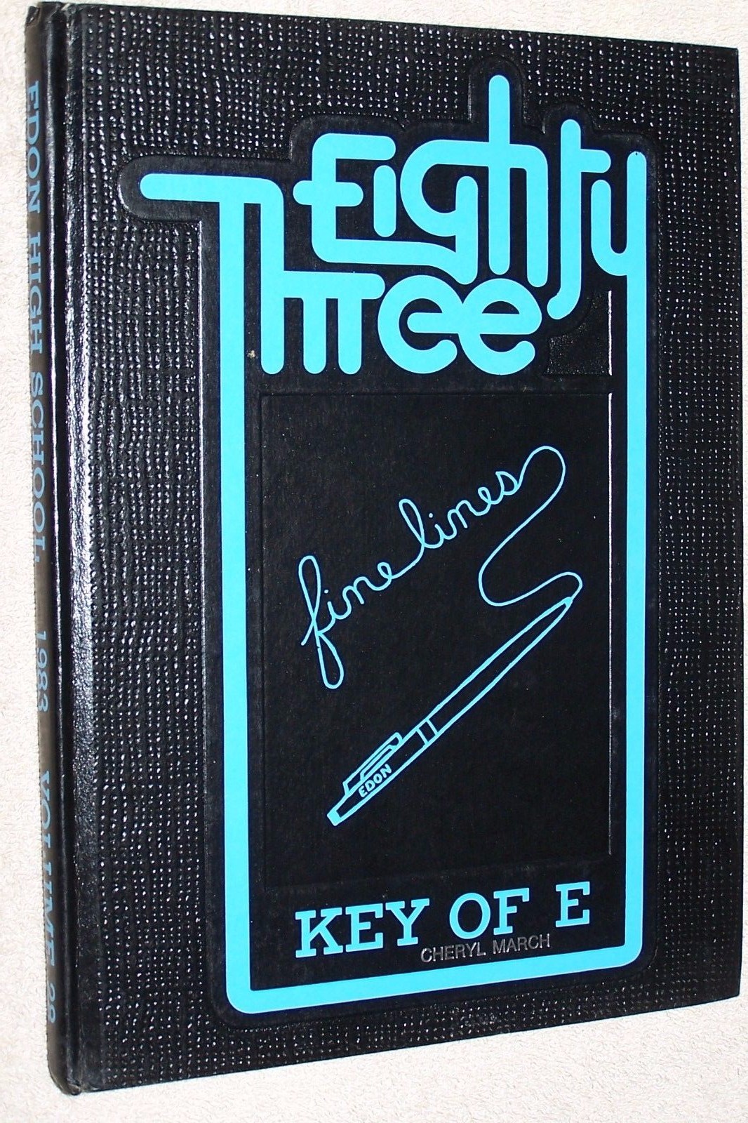 1983 Edon High School Yearbook Annual Edon Ohio OH 
