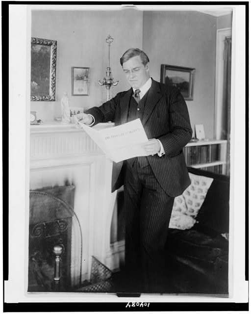 Thomas Hardie Chalmers 1926 Opera Singer by Fireplace Sheet Music Portrait