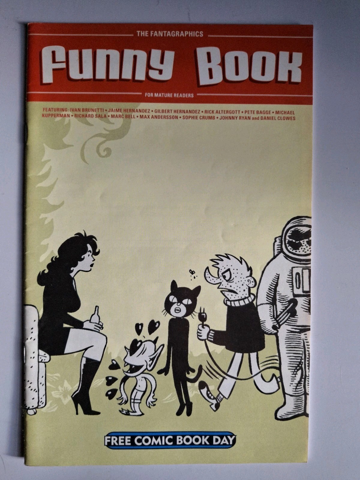 FUNNY BOOK #1 FCBD 2005 • Hernandez, Bagge, R. Crumb