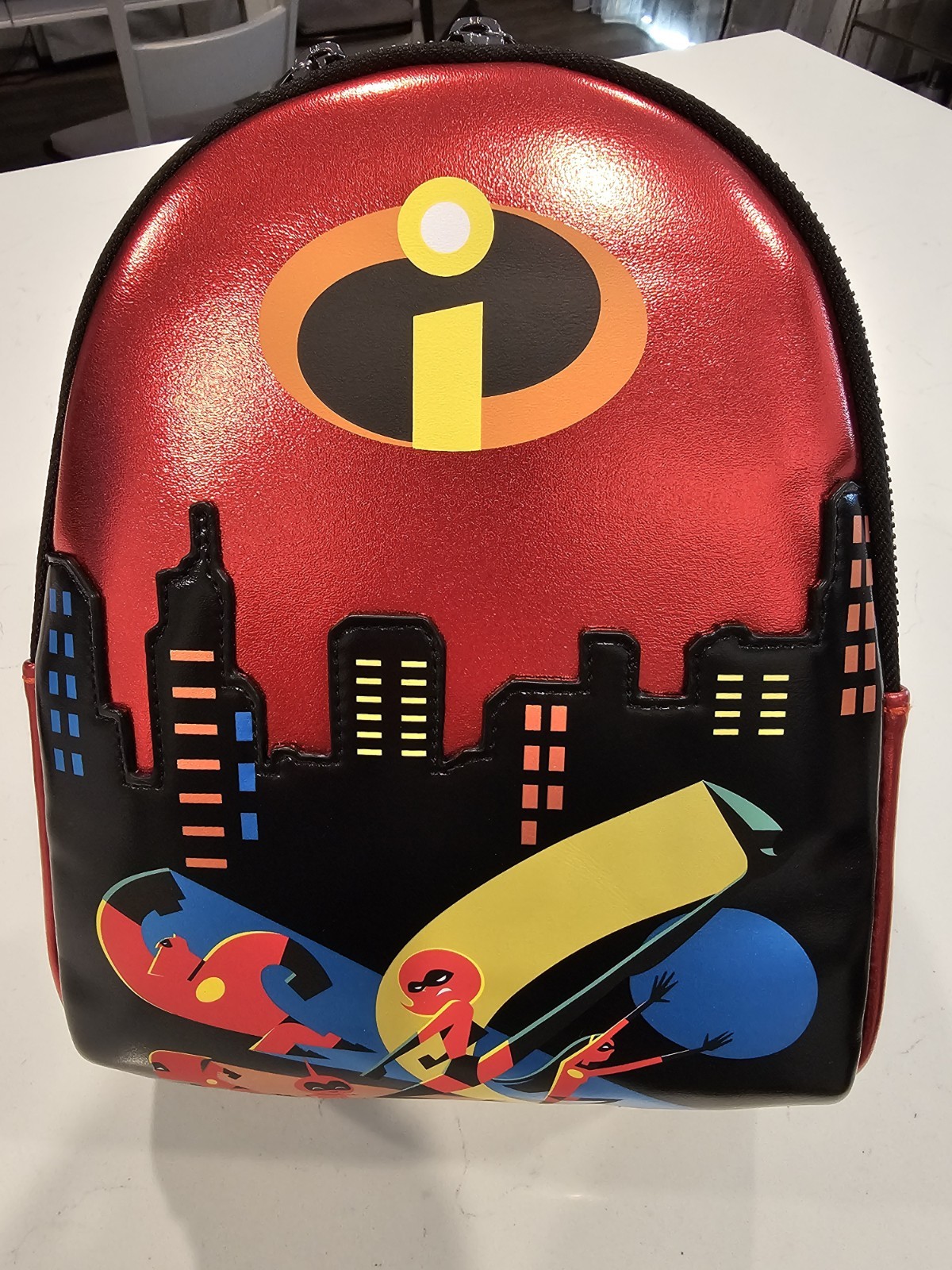 BOXLUNCH EXCLUSIVE Loungefly Disney Pixar The Incredibles Metallic Mini Backpack