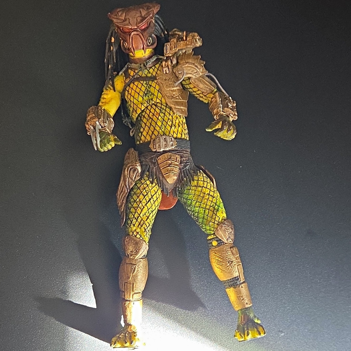 Predator Franchise Figure w/ Accessories Extra Hands Weapon Spear Collectible