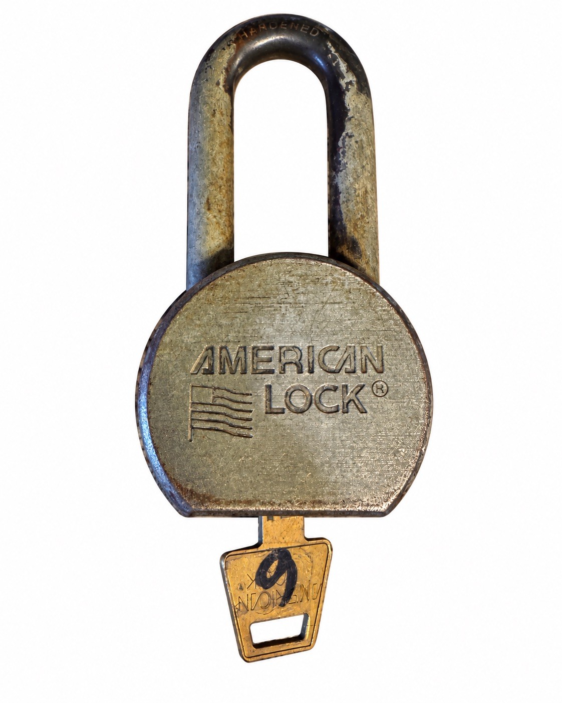 Vintage American Lock Series 700 Padlock Solid Steel WMN Stamp A Cylinder W Key Vintage American Lock Series 700 Padlock Solid Steel WMN Stamp A Cylinder W Key