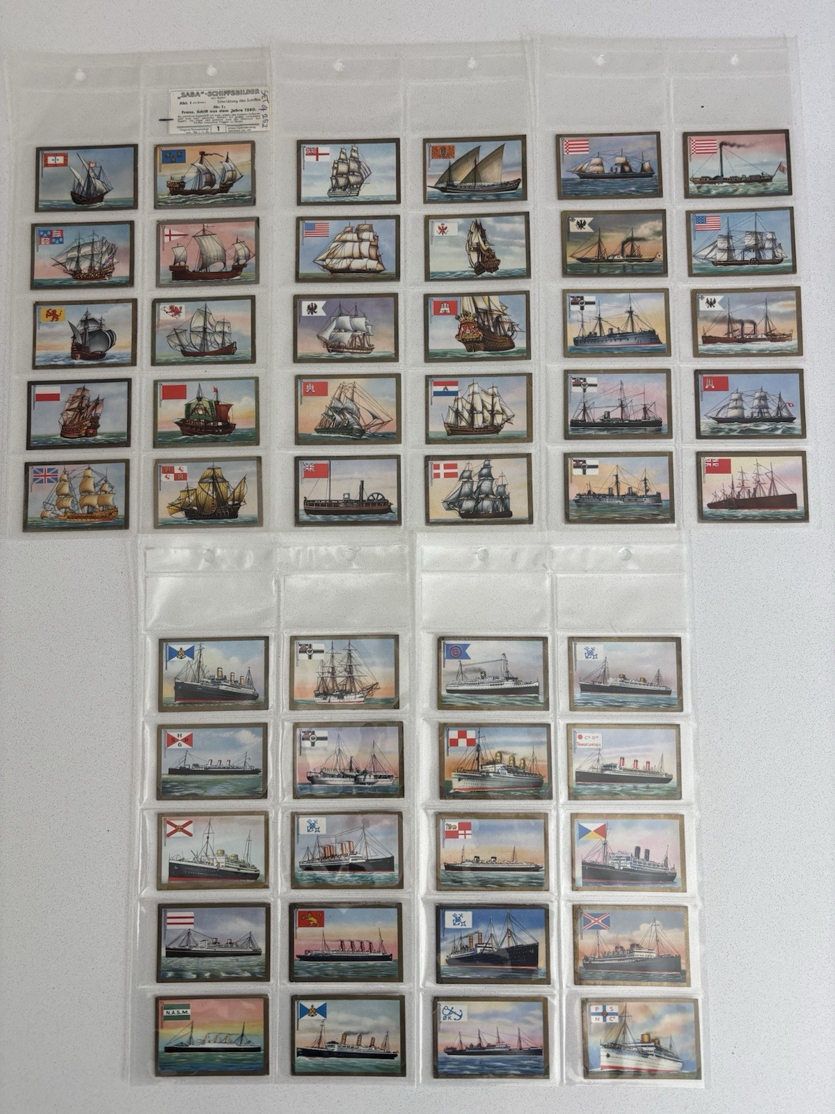 Garbaty German Cigarette Cards 1933 Famous Ships Saba Schiffsbilder Full 252 Set Garbaty German Cigarette Cards 1933 Famous Ships Saba Schiffsbilder Full 252 Set