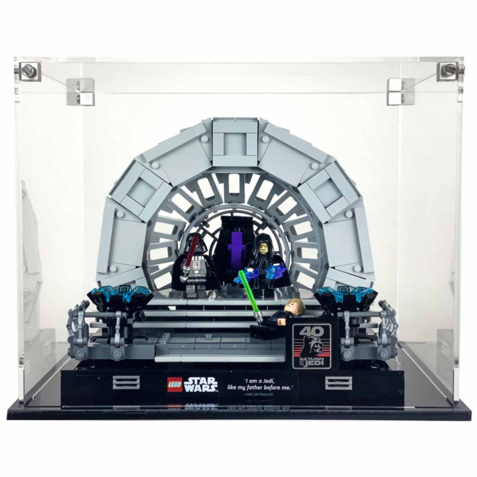 Display Case for LEGO® 75352 Emperor's Throne Room™ Diorama