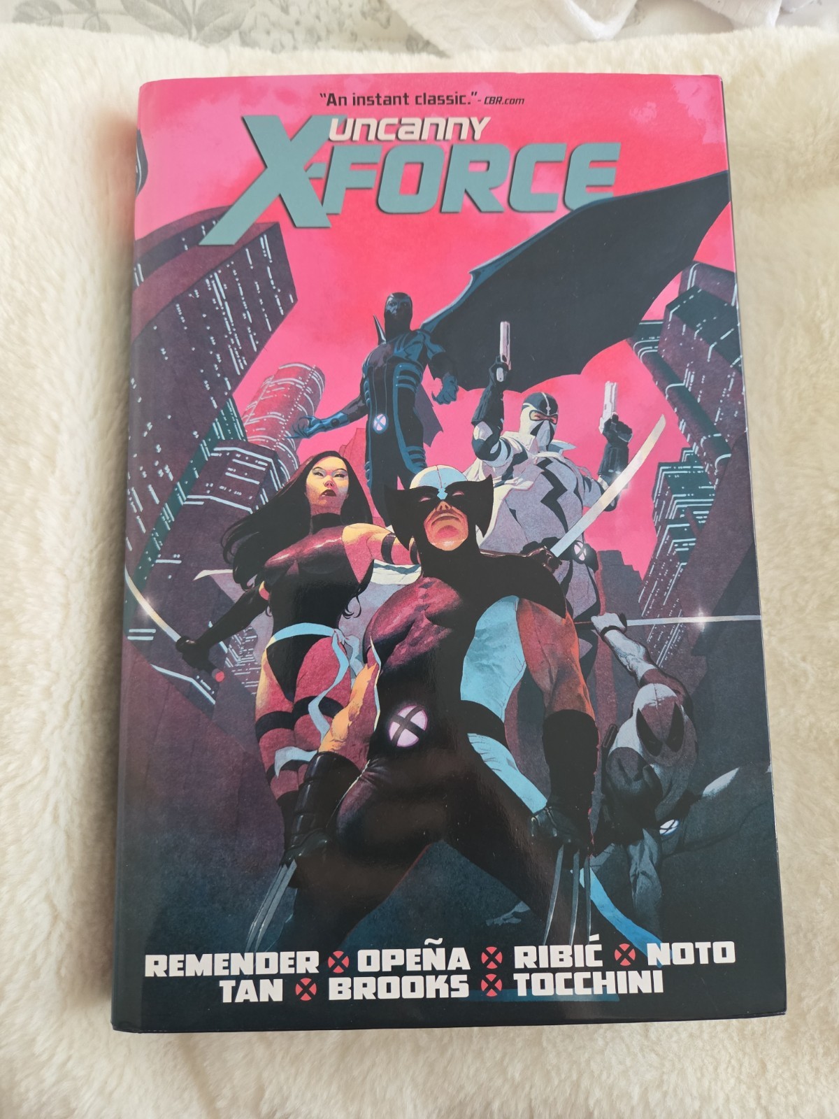 Marvel Comics\' Uncanny X-Force By Rick Remender Omnibus VERY OOP SUPER RARE HTF Marvel Comics\' Uncanny X-Force By Rick Remender Omnibus VERY OOP SUPER RARE HTF