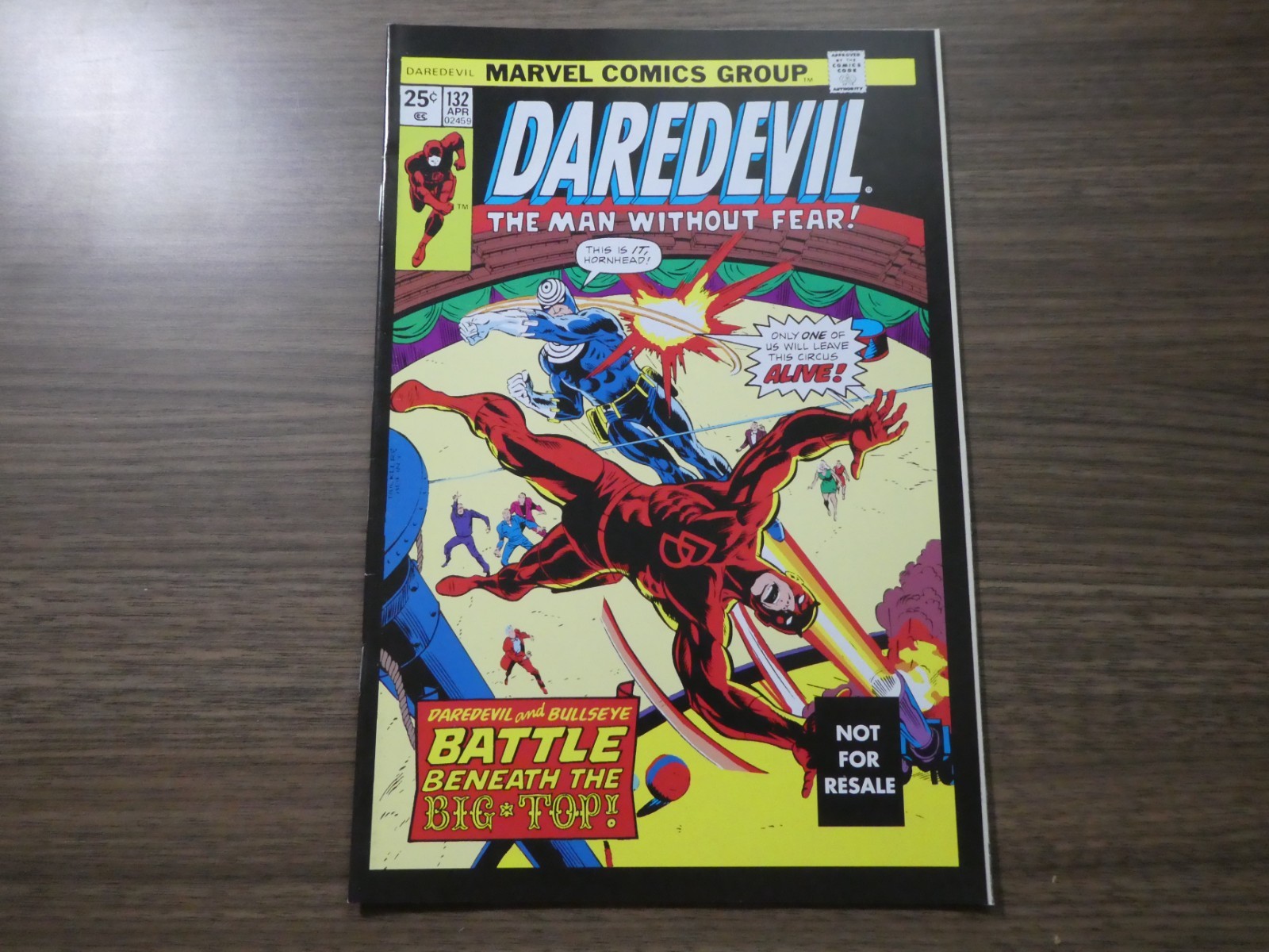 Daredevil 132 2004 Marvel Legends Reprint Toybiz 2nd Appearance of Bullseye