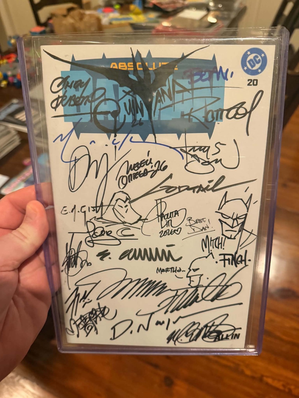 Absolute Batman with 30 Artist Signatures DC Comics