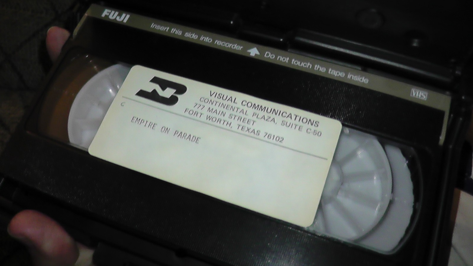 vhs cassette tape gn empire builder on parade northwest trains steam locomotives