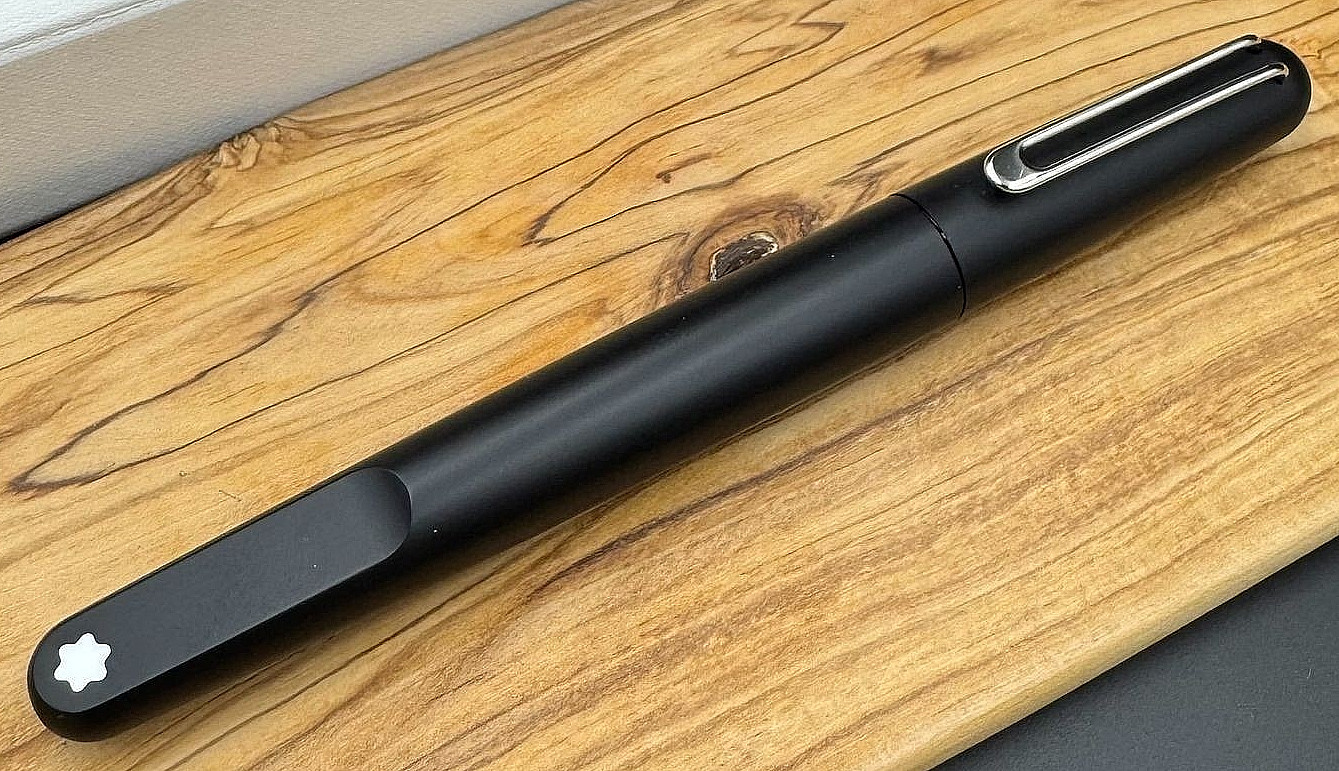 NEW Montblanc M Ultra Black Matte Luxury Rollerball Pen Germany w/ Box Authentic