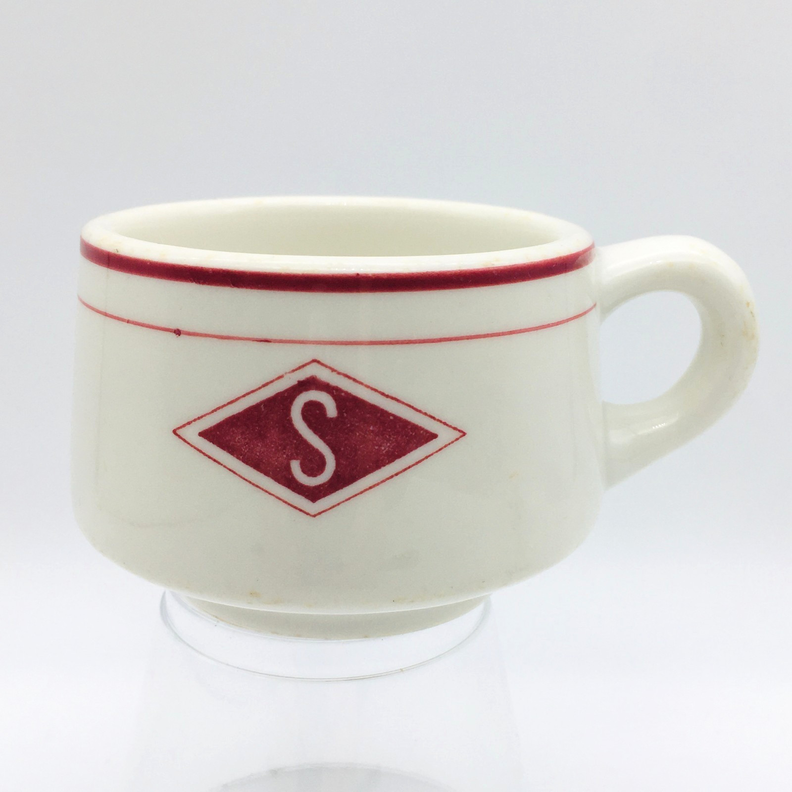 Sabine Transportation Company Syracuse China Mug April 1957 4-LL Restaurant Ware
