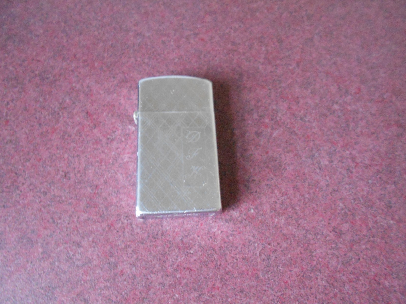 VINTAGE ZIPPO LIGHTER WITH DFK INITIALS VINTAGE ZIPPO LIGHTER WITH DFK INITIALS