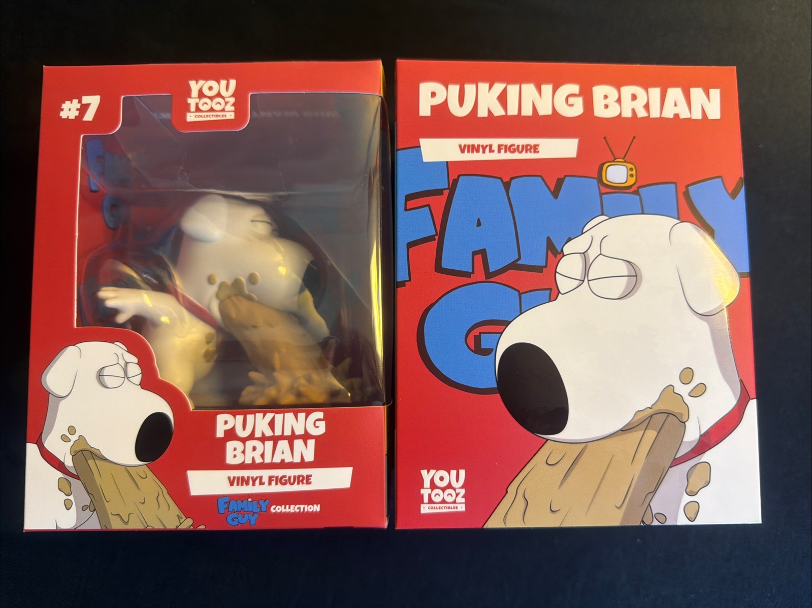 Youtooz #7 Puking Brian Family Guy Vinyl Figure Collectible Figurine Barf Youtooz #7 Puking Brian Family Guy Vinyl Figure Collectible Figurine Barf