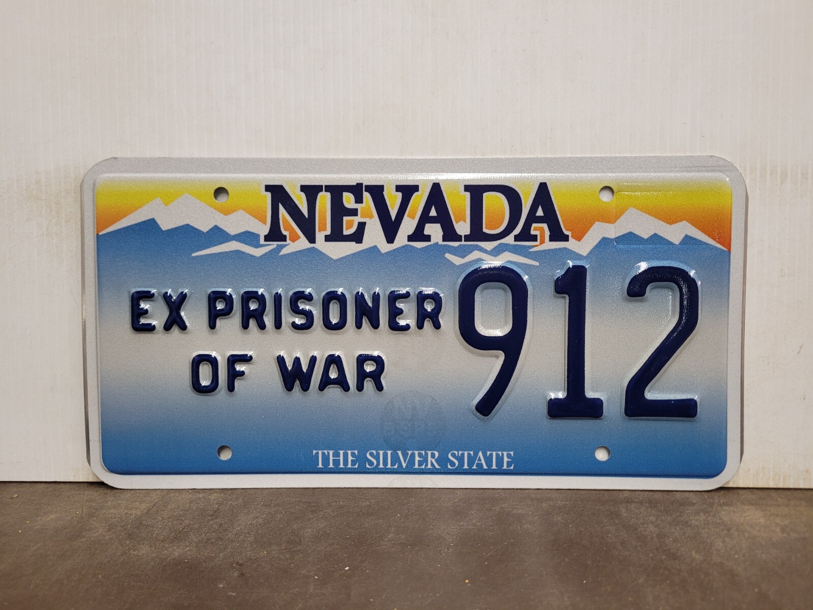 2005  Nevada EX POW Prisoner of War   License Plate Tag Military