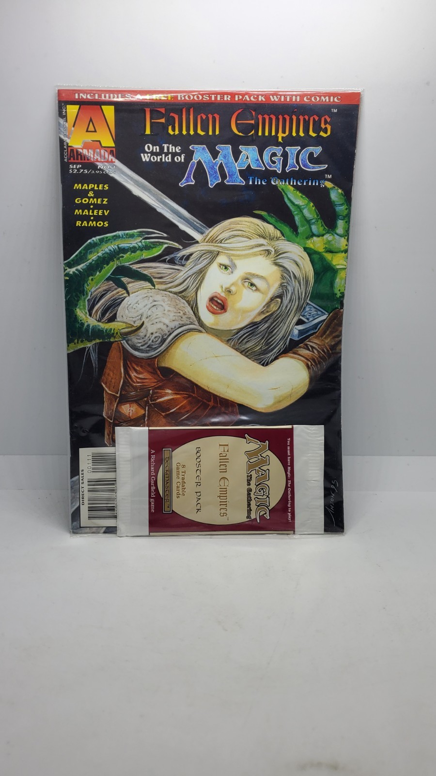 Fallen Empires On The World of Magic the Gathering #1 Armada 1995 CARD PACK