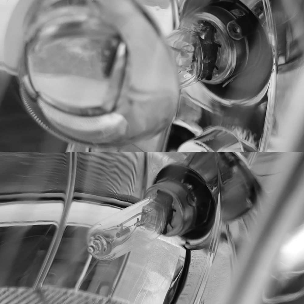 Chrome Halogen Headlights Assembly Compatible With Freightliner