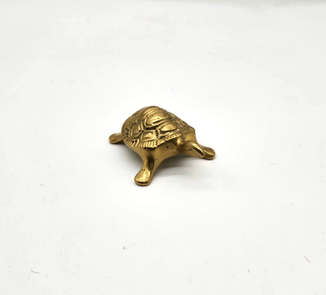 Brass Tortoise 2.5 cm H - A Symbol of Goodluck and Prosperity in Vastu Shastra